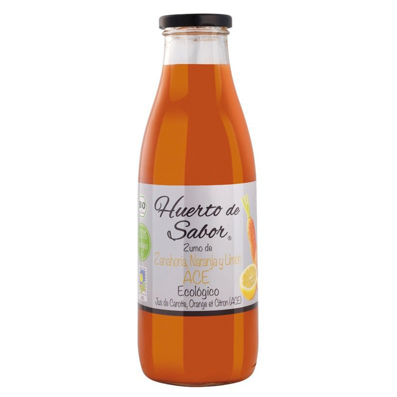 ZUMO ACE (ZANAH.+NARANJA+LIMÓN) ECO BOTELLA 750ml